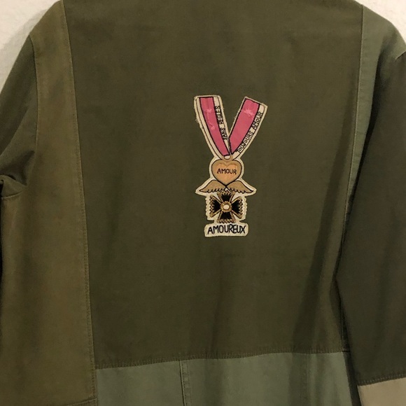 Valentino Embroidered Army Style Jacket - Picture 7 of 16